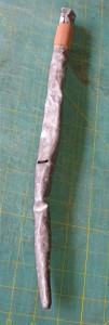 1964-Pipe from burned organ (photo John Page)