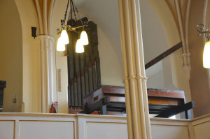 Great and Choir soundboards installed (by Palm Sunday)