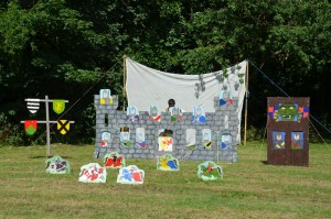 The archery targets