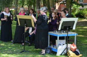 SMSG Hand bell ringers at Medieval Fair