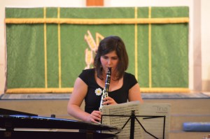 Emma and her clarinet