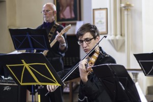 Violin and guitar