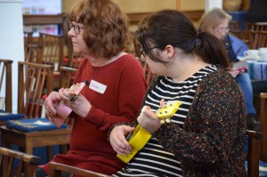 Enjoying Ukulele together