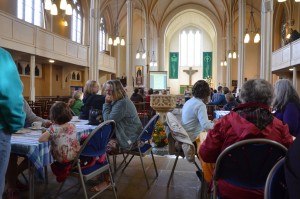 Refreshments and listening