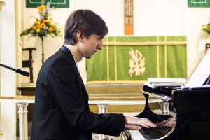 Jacob at the piano