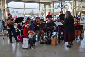 SMSG band collects for the ENT unit