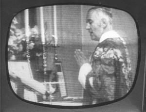 Home TV photo of the St Giles service on 18 August 1963 (photo 13)