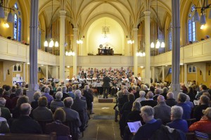 OU Choir and restored Willis Pipe organ with audience