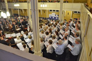 OU Choir singing Rutter Gloria
