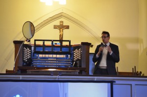 Jonathan introduces a piece of organ music