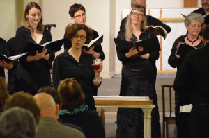 Liz sings as Coro in Verdi's Brindisi