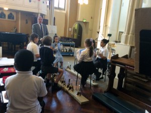 SMSG school handbell ringers