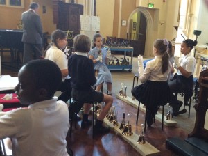 SMSG school handbell ringers