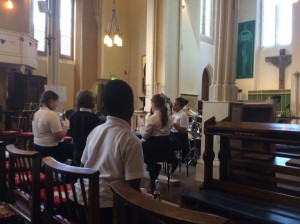 SMSG school handbell ringers