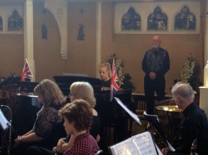 Sheridan plays Jazz piano
