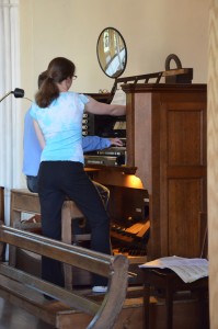 Turning pages for the organist