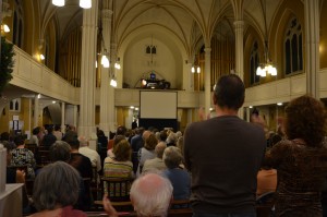 Standing ovation for Donald