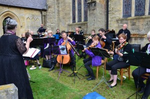 SMSG band at Calverton fete