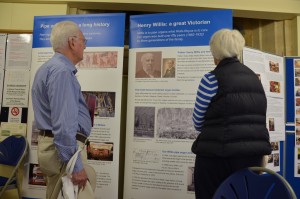Studying the pull up banners