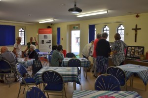 Refreshments and history exhibition