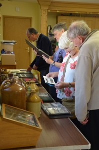 Close examination of the history artifacts
