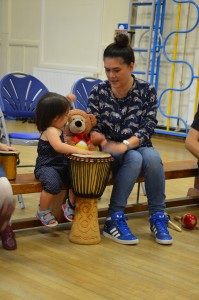 Drumming with the bear