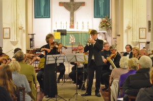 Celia Waterhouse and Jack Wilson play Vivaldi with Arco Strings
