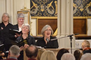 Karen reads 'Yonder Pheasant'