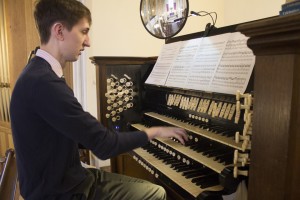 Jacob at the organ