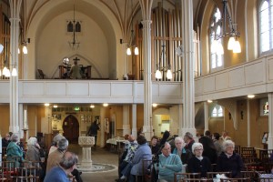 John Welch at the organ