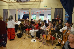SMSG band at the Tea dance