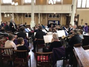 SMSG band and school orchestra