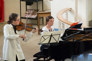 Playing the Brahms