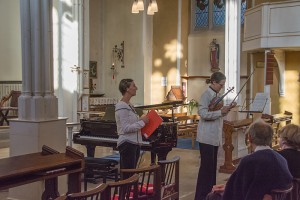Louise and Charlotte introduce the Brahms