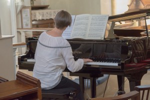 Playing the Brahms
