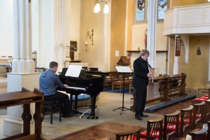 Ben and Tyler in duet