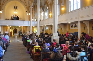 A large audience