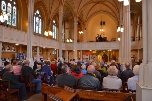 Enjoying the audience requests recital