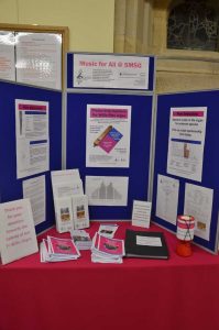 The pipe organ maintenance display