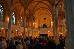 Organ music ahead of the Silent Movies