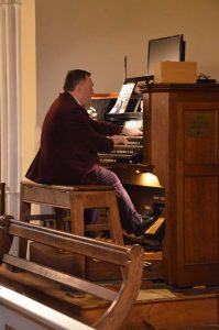 Donald MacKenzie at the console