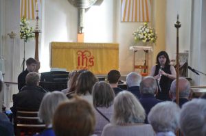 Alex Aitkin and Emma Davies in concert