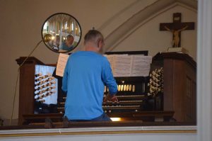 Francis playing J.S.Bach