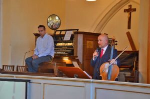 James explains how Trauermusik came to be written