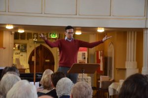 Jonathan Kingston conducting