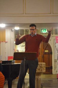 Jonathan Kingston conducting