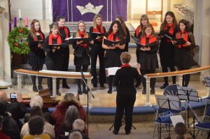 Penny conducting MK Youth Chorale