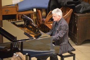 Brian at the piano