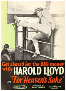 For Heaven's Sake starring Harold Lloyd
