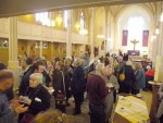 Singers enjoying their refreshments and a good chat